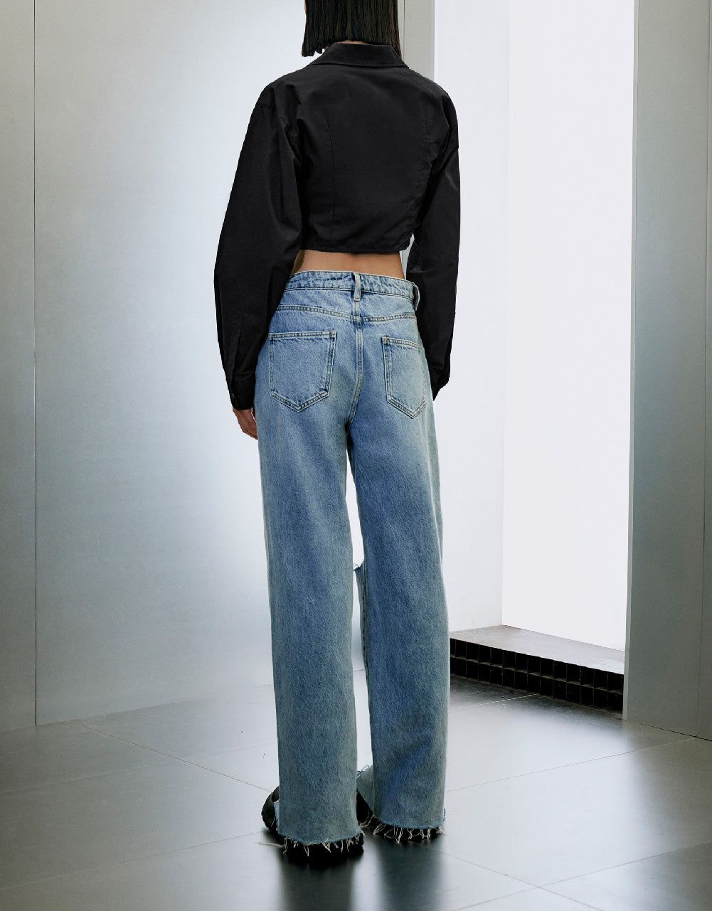 Zipper Front Shirt sold by Urban Revivo product image thumbnail 4