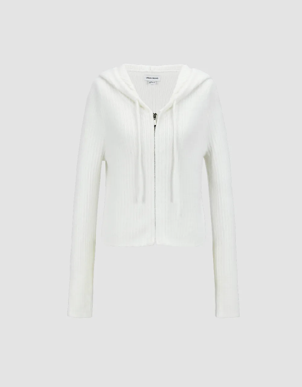 Zipper Front Knitted Cardigan sold by Urban Revivo product image thumbnail 2