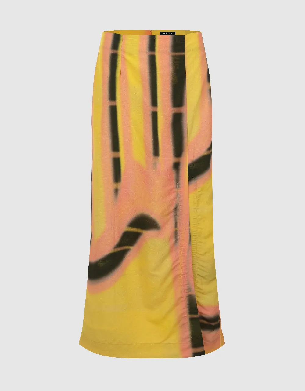 Printed Maxi Straight Skirt sold by Urban Revivo