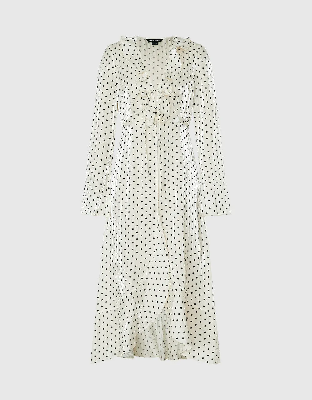 Polka Dot V-Neck Skater Dress sold by Urban Revivo product image thumbnail 2