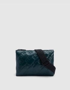 Embossed Vegan Leather Crossbody Bag sold by Urban Revivo