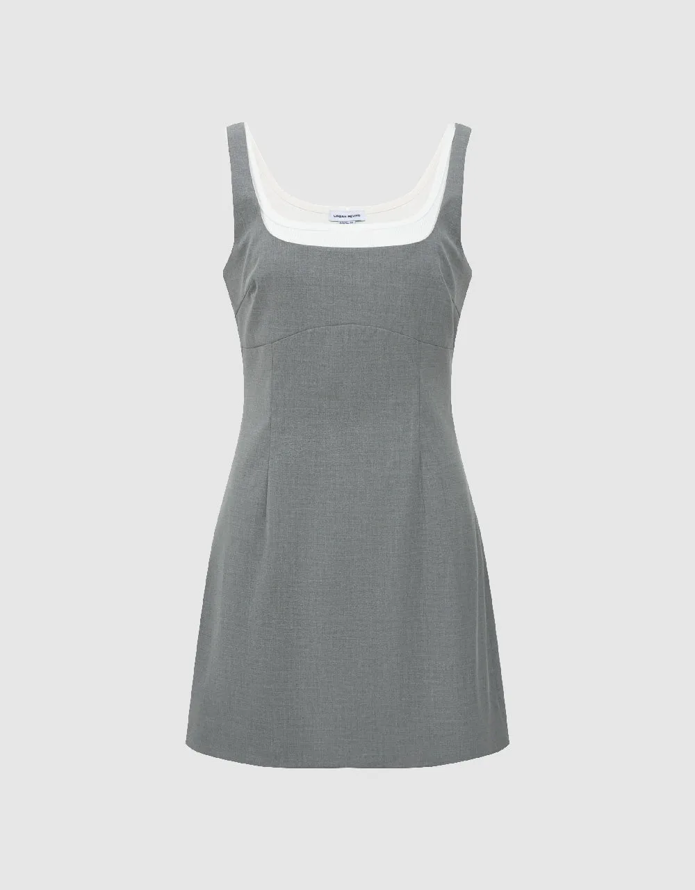 2 In 1 Sleeveless U Neck A-Line Dress sold by Urban Revivo product image thumbnail 2