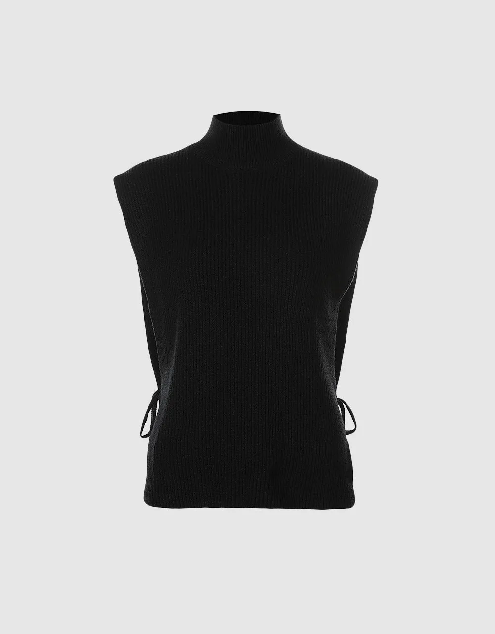 Tie Side Sweater Vest sold by Urban Revivo product image thumbnail 2