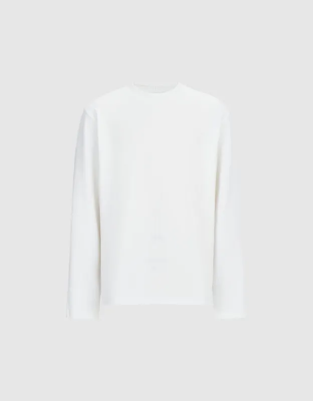 Straight Crew Neck Sweatshirt sold by Urban Revivo