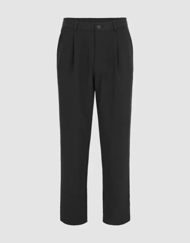 Tailored Carrot Fit Pants made by Urban Revivo