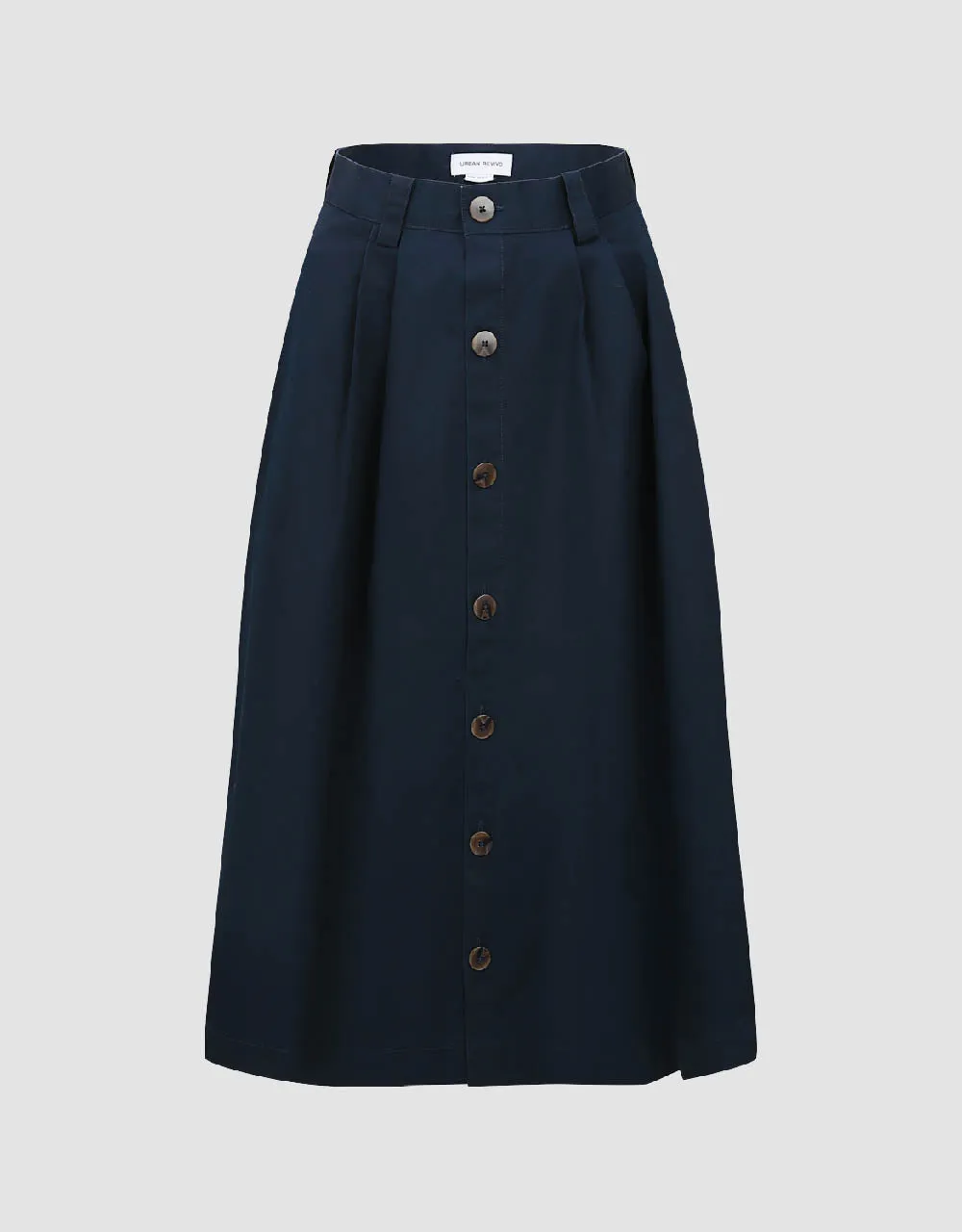 Midi A-Line Skirt sold by Urban Revivo