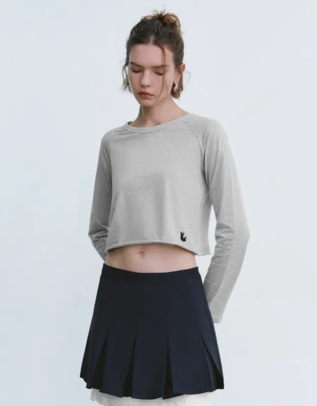 Crew Neck Straight T-Shirt sold by Urban Revivo