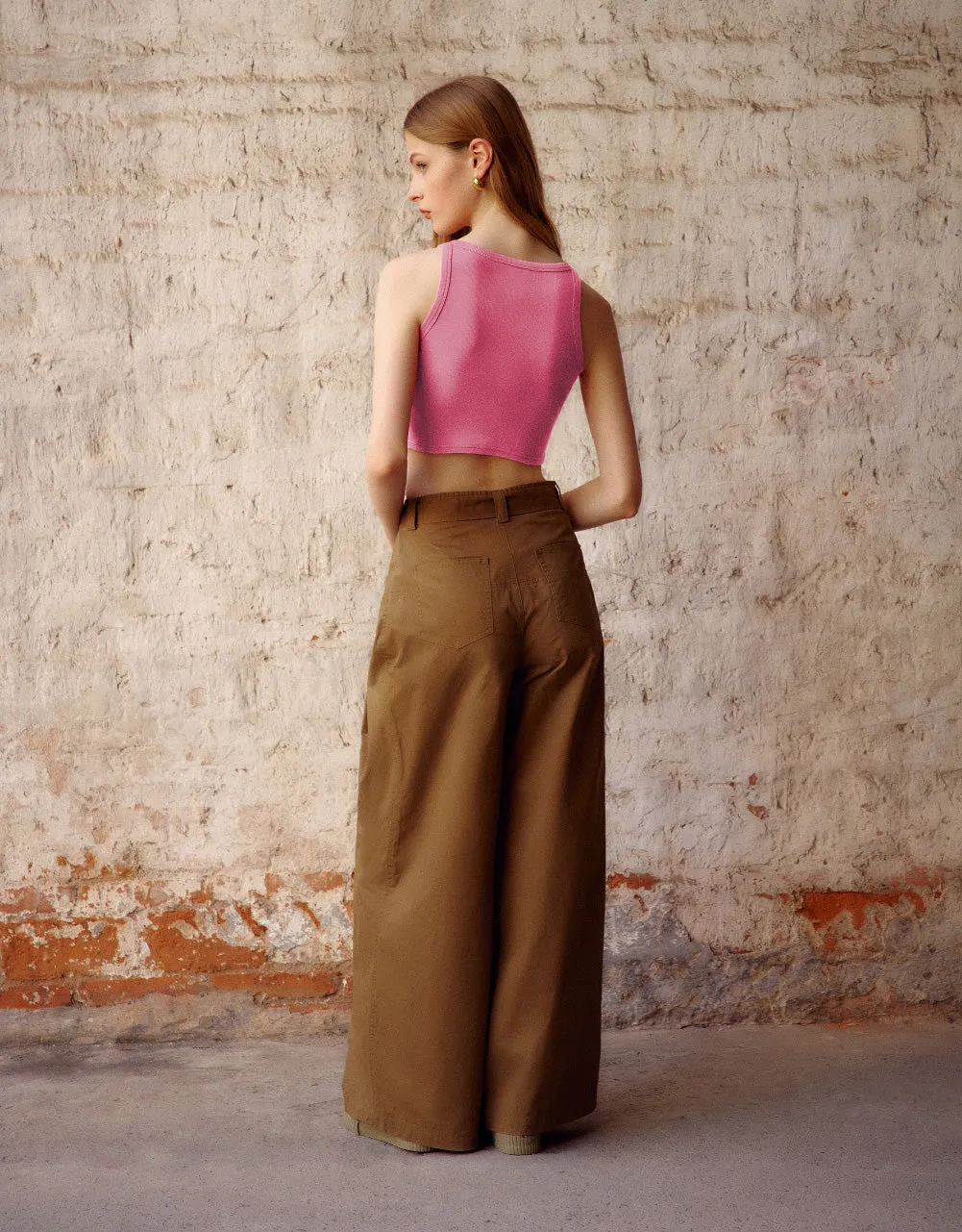 Cropped Tank Top sold by Urban Revivo product image thumbnail 4