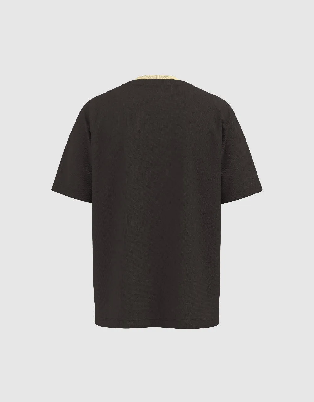 Crew Neck Loose T-Shirt sold by Urban Revivo product image thumbnail 5
