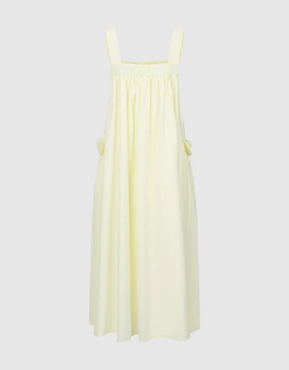 Sleeveless Square-cut Collar A-Line Dress sold by Urban Revivo product image thumbnail 5