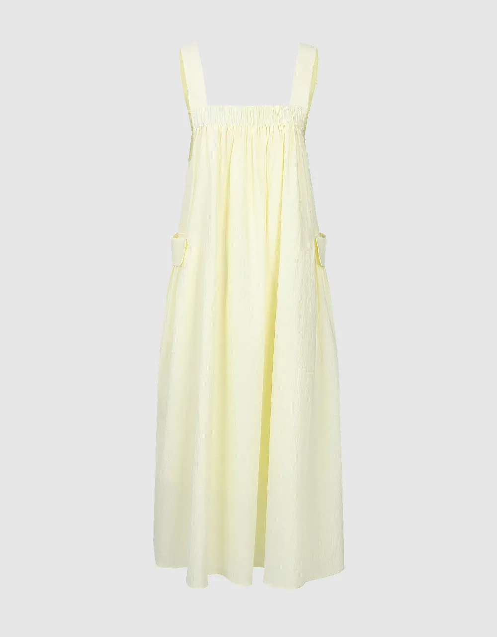 Sleeveless Square-cut Collar A-Line Dress sold by Urban Revivo product image thumbnail 2