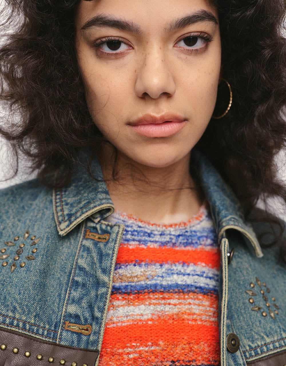 Cropped Denim Jacket sold by Urban Revivo product image thumbnail 5