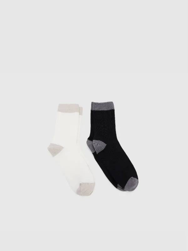 Two Toned Socks sold by Urban Revivo