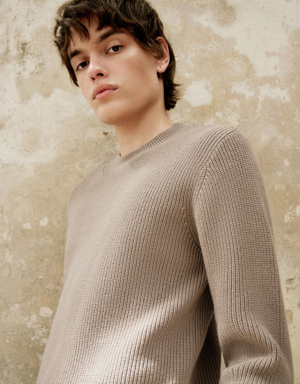 Crew Neck Knitted T-Shirt sold by Urban Revivo product image thumbnail 5