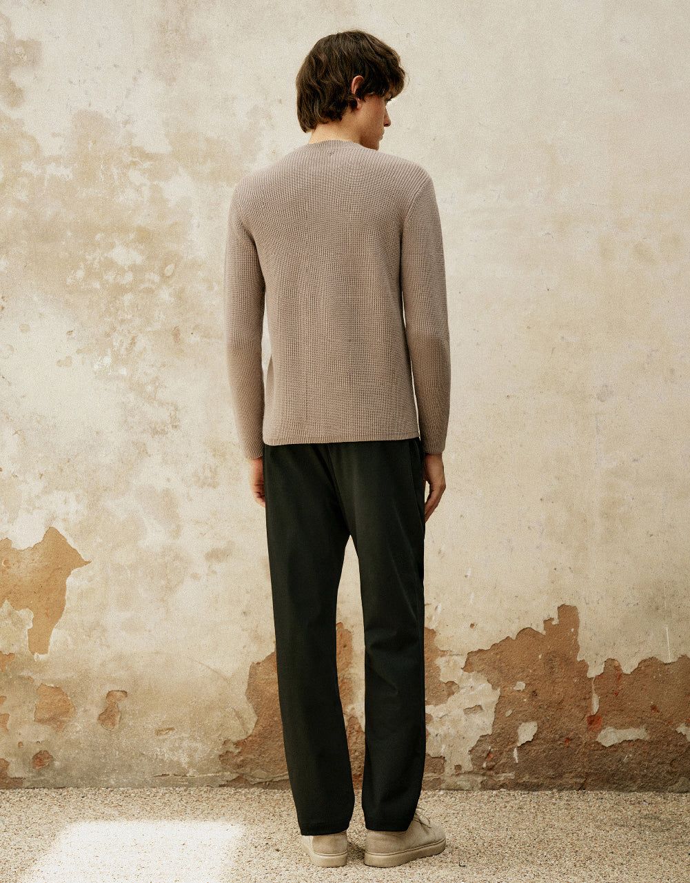 Crew Neck Knitted T-Shirt sold by Urban Revivo product image thumbnail 4