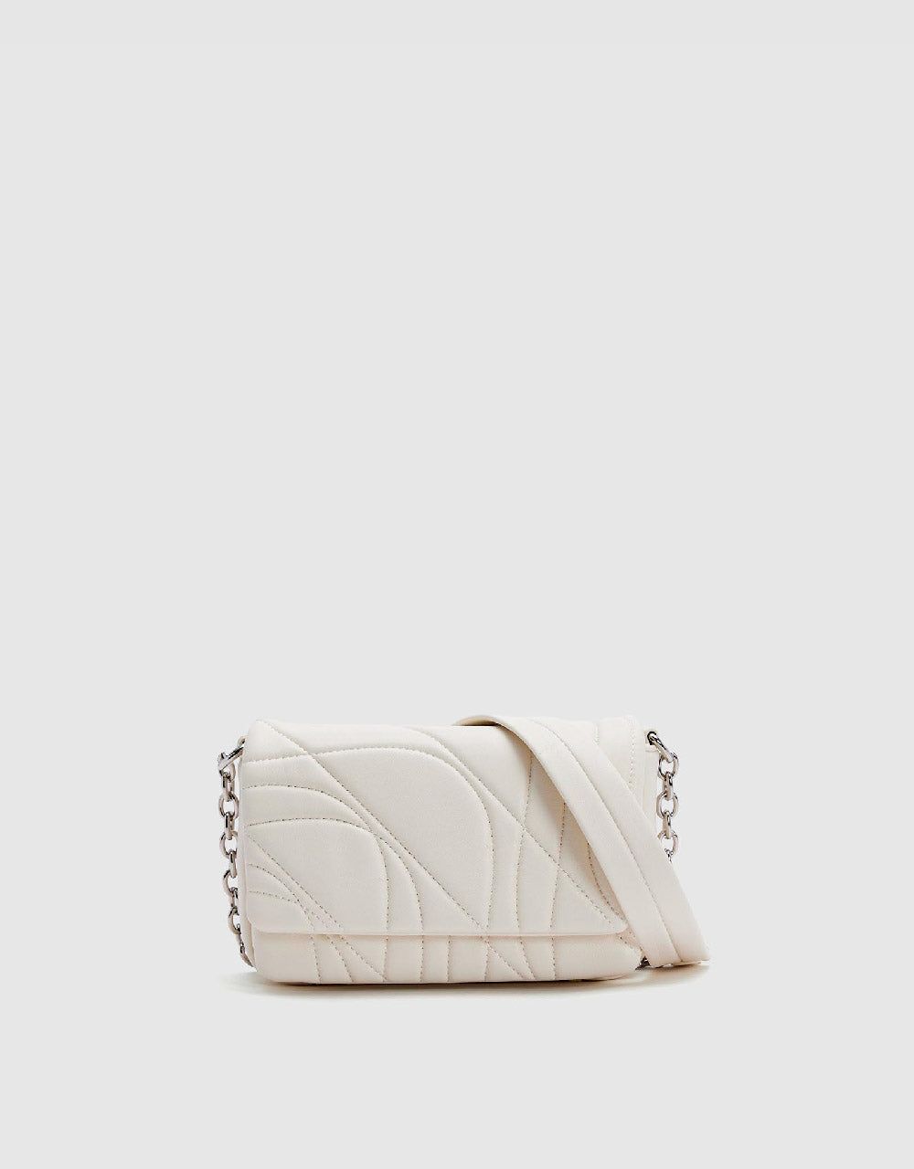 Embossed Vegan Leather Shoulder Bag sold by Urban Revivo