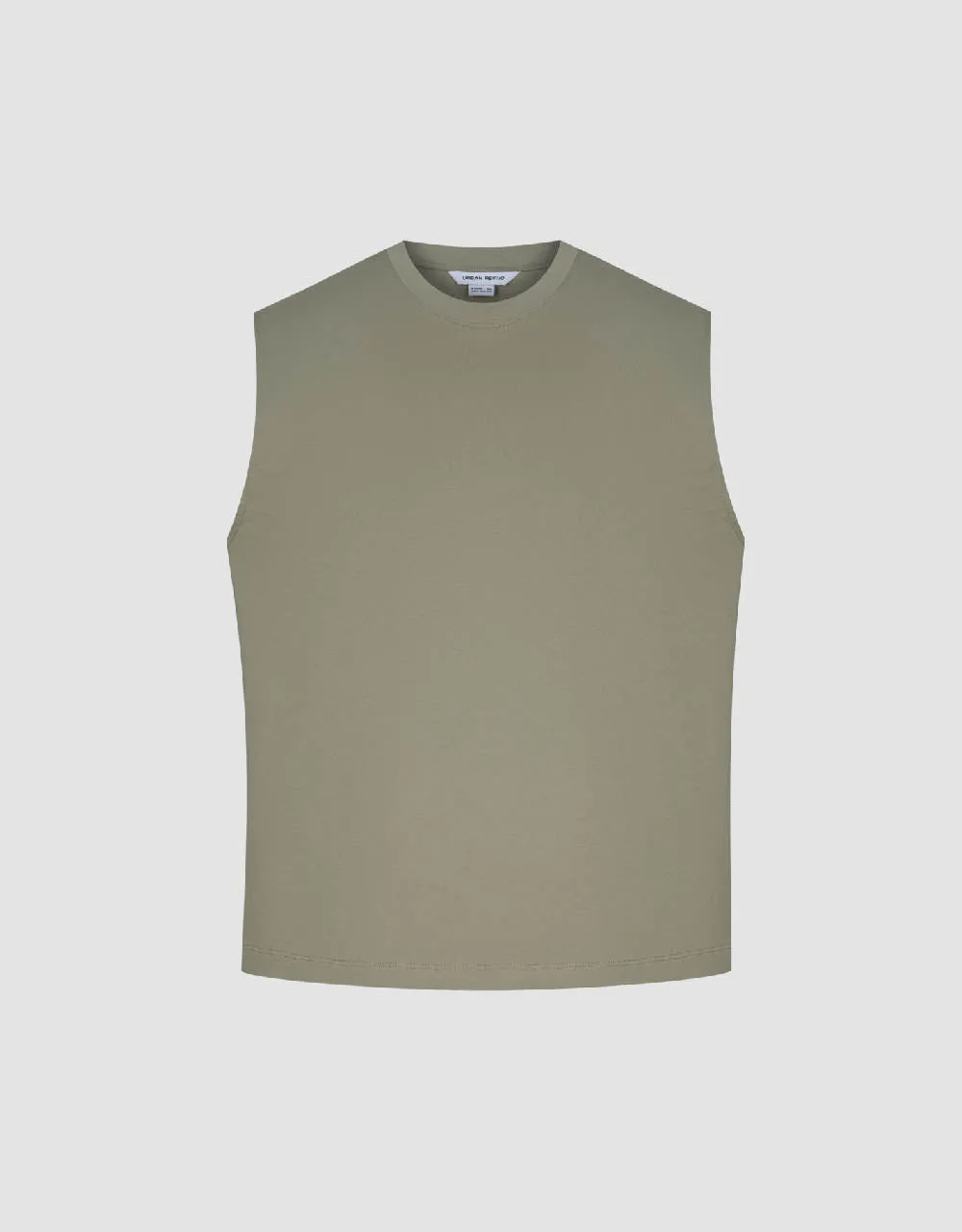 Crew Neck Knitted Tank Top sold by Urban Revivo