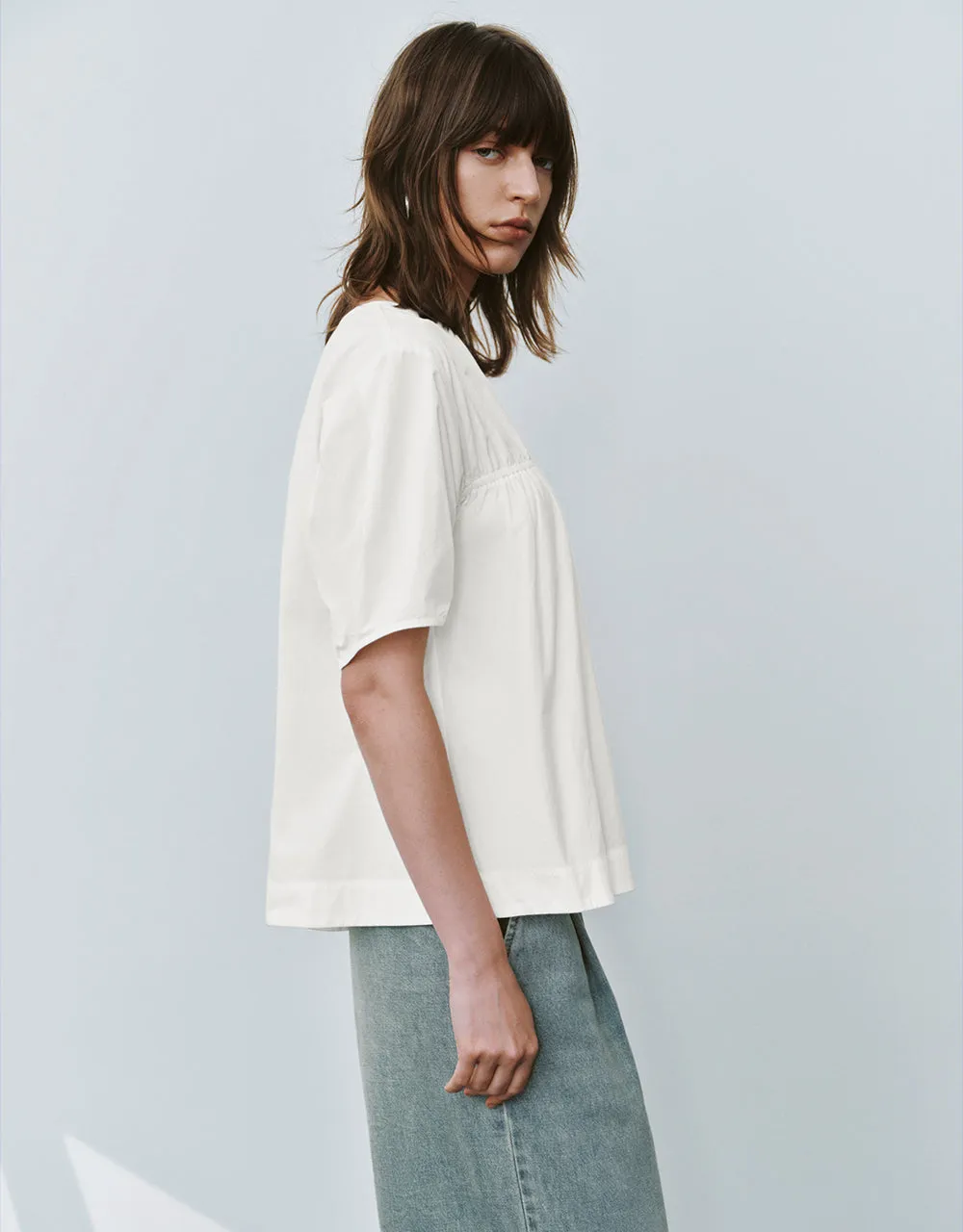 V-Neck Loose Blouse sold by Urban Revivo product image thumbnail 3