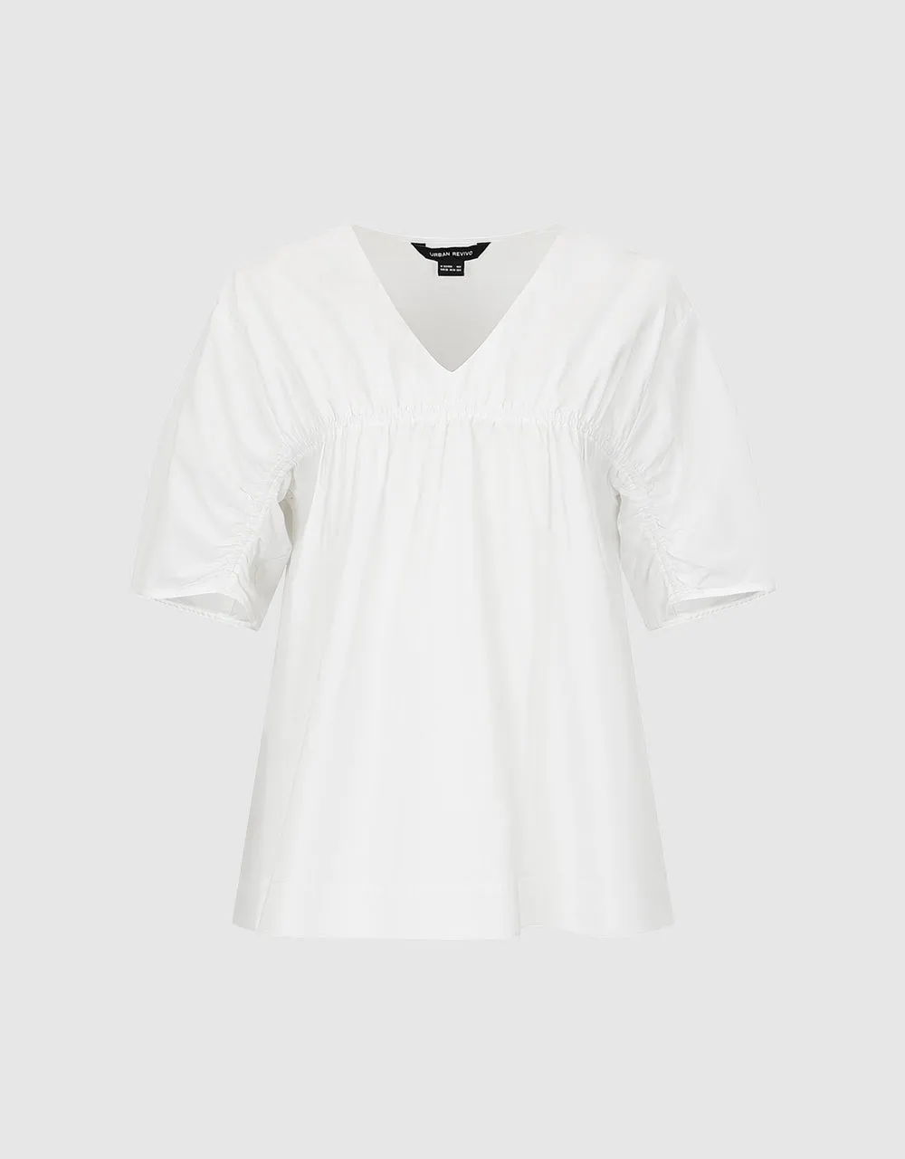 V-Neck Loose Blouse sold by Urban Revivo product image thumbnail 2