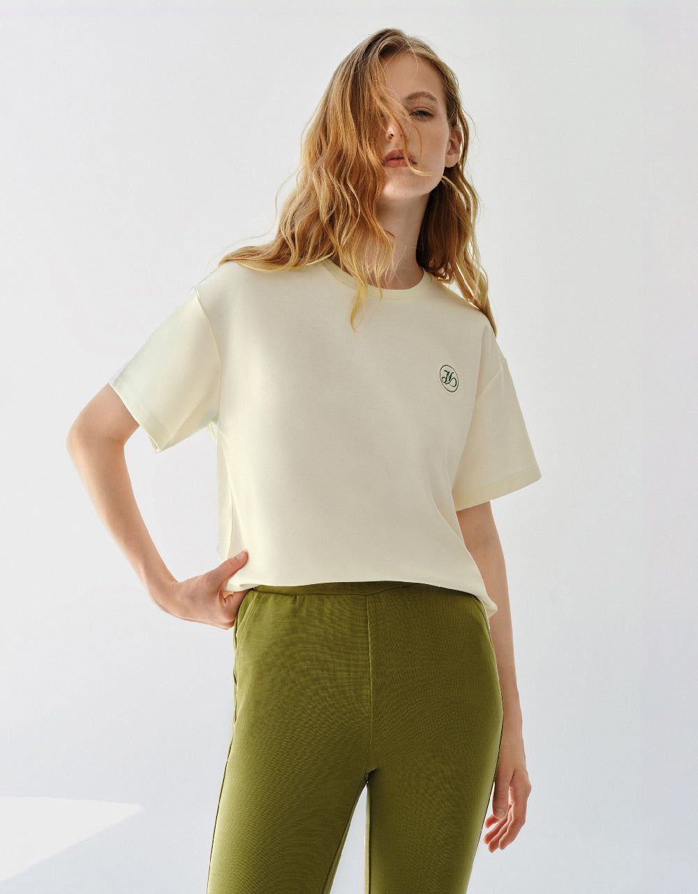 Printed Crew Neck Straight T-Shirt sold by Urban Revivo