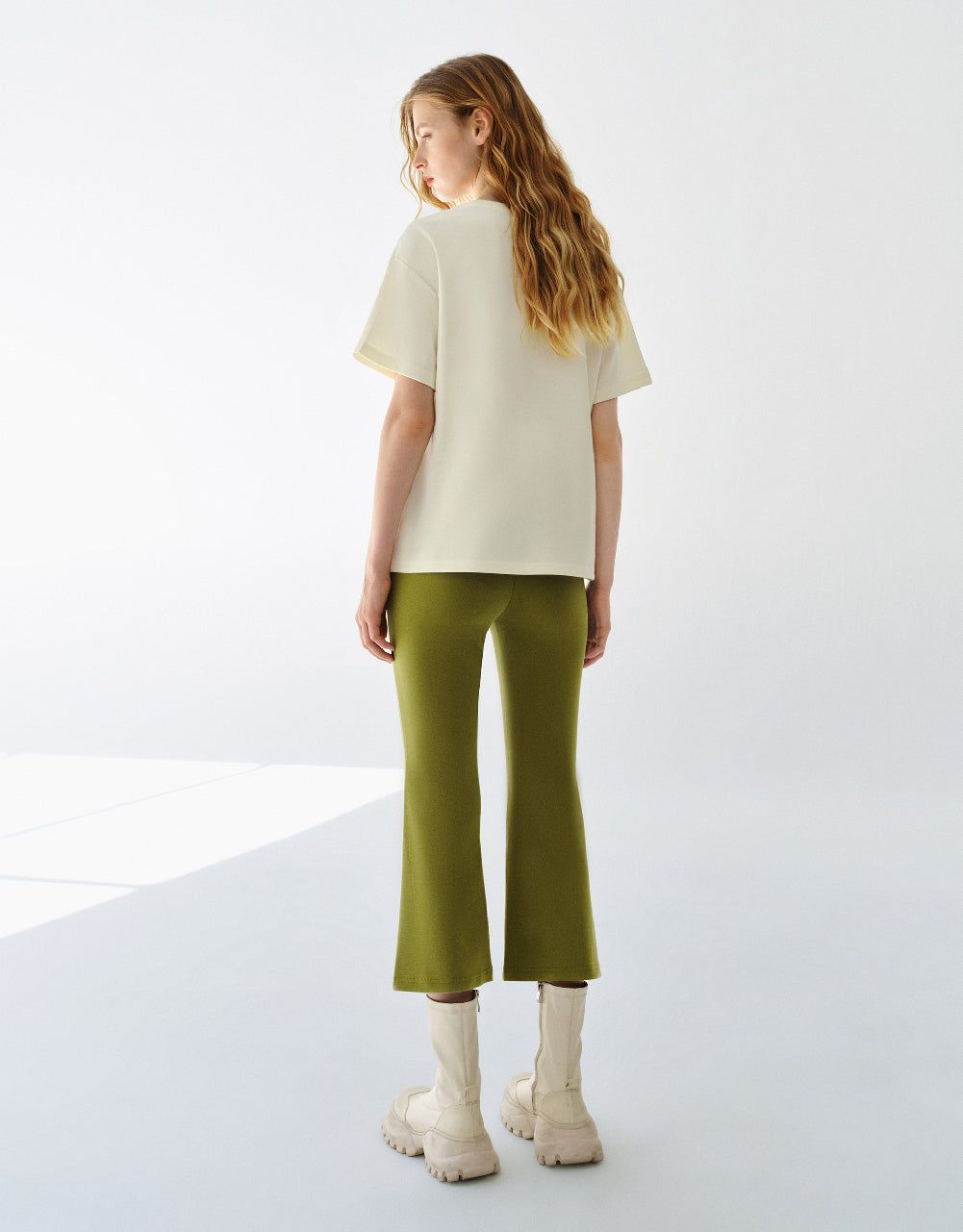 Printed Crew Neck Straight T-Shirt sold by Urban Revivo product image thumbnail 4