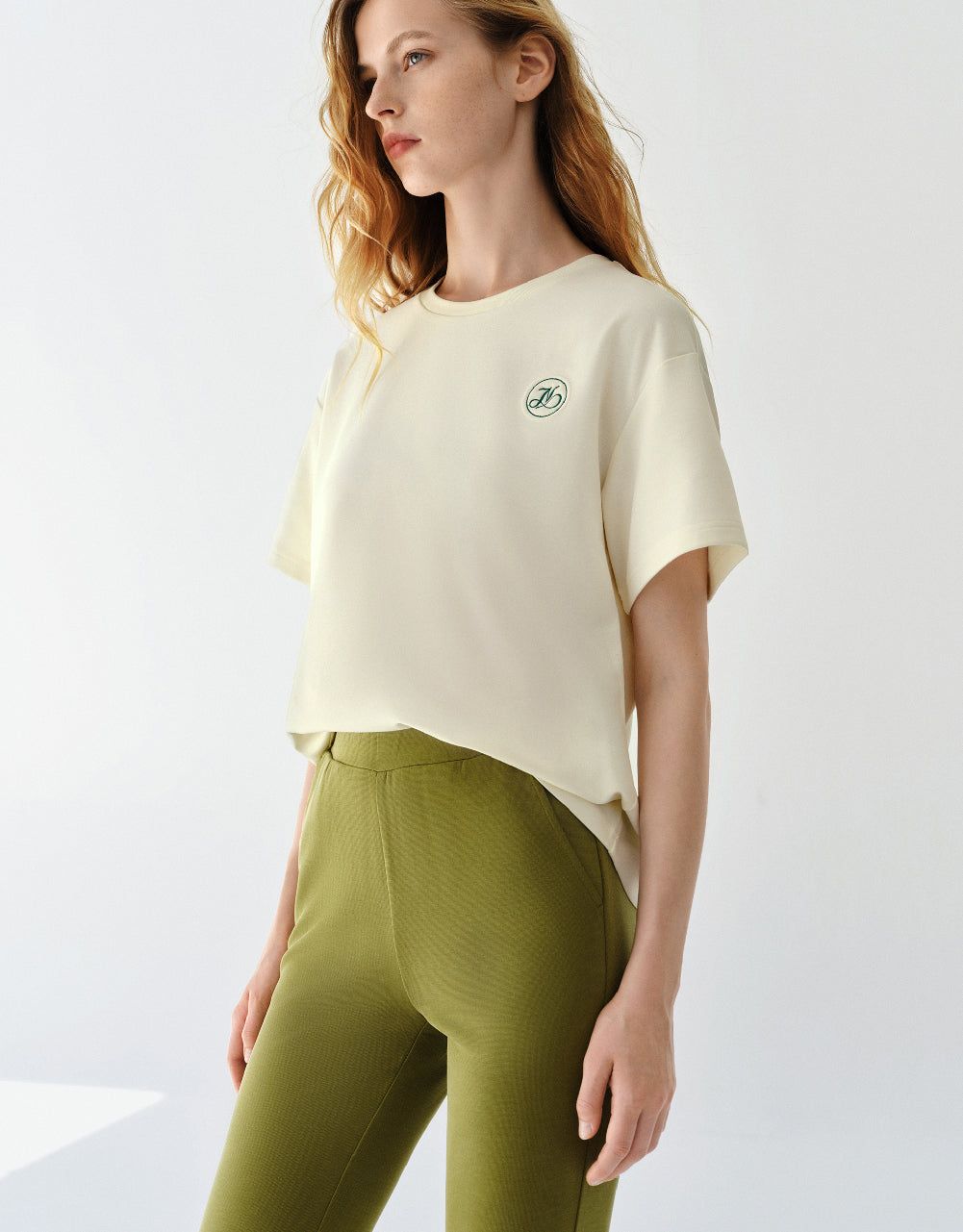 Printed Crew Neck Straight T-Shirt sold by Urban Revivo product image thumbnail 3