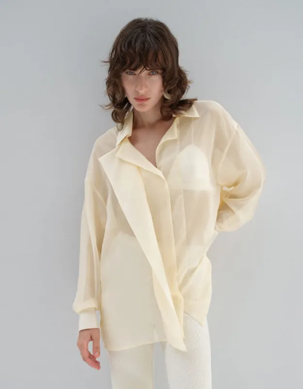 Ruffle Overhead Shirt sold by Urban Revivo