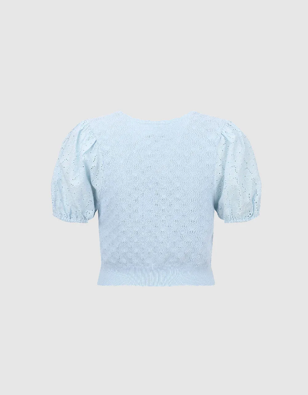 Crew Neck Knitted Skinny T-Shirt sold by Urban Revivo product image thumbnail 5