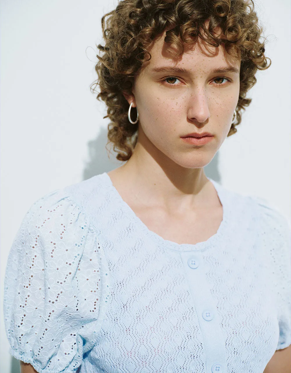 Crew Neck Knitted Skinny T-Shirt sold by Urban Revivo product image thumbnail 4