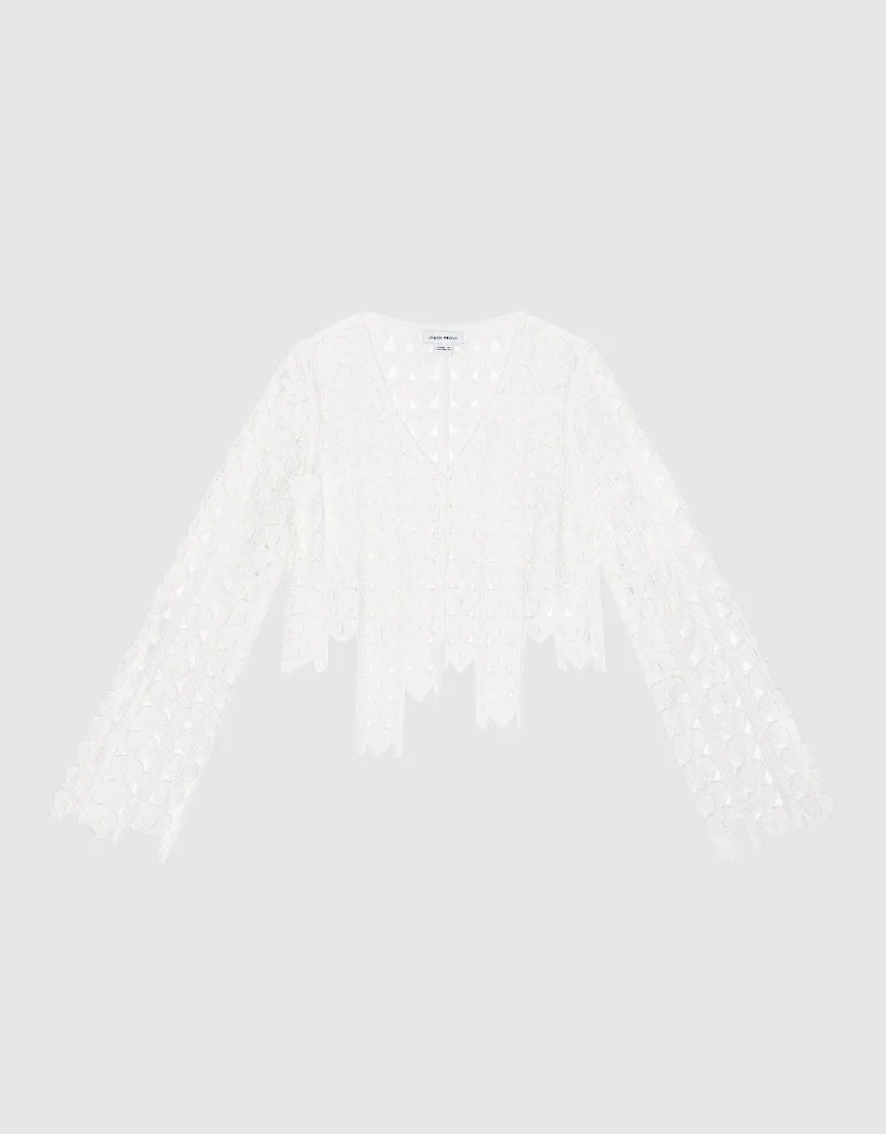V-Neck Knitted Cardigan sold by Urban Revivo product image thumbnail 4