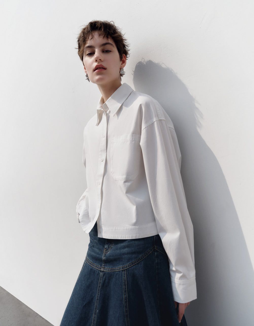 Button Up Raglan Sleeve Jacket sold by Urban Revivo product image thumbnail 3