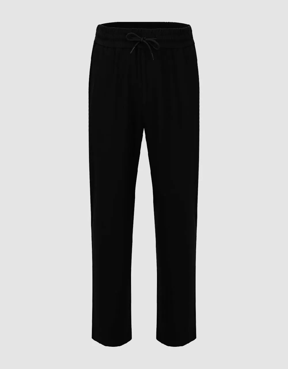 Drawstring Waist Knitted Carrot Fit Pants sold by Urban Revivo
