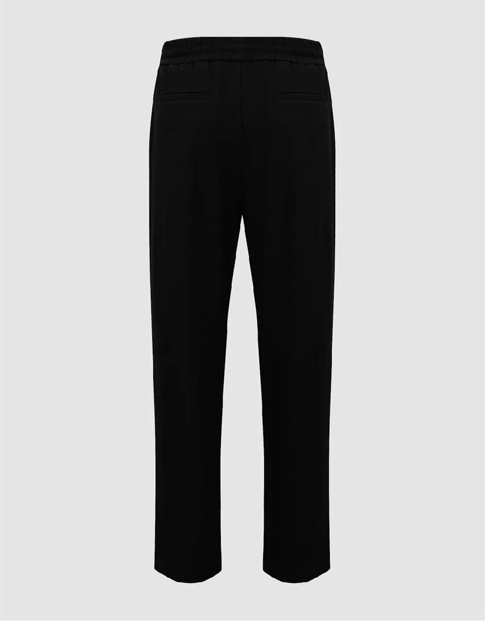Drawstring Waist Knitted Carrot Fit Pants sold by Urban Revivo product image thumbnail 3