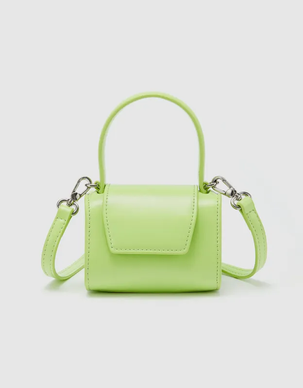 Flap Mini Shoulder Bag sold by Urban Revivo