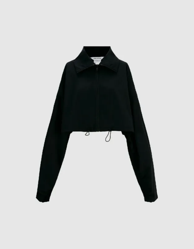 Zipper Front Straight Jacket sold by Urban Revivo