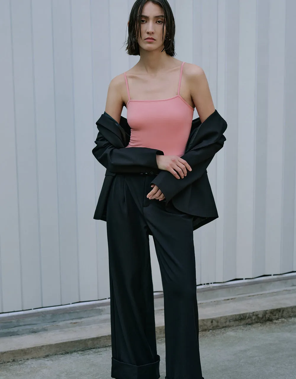 Basic Knitted Cami Top sold by Urban Revivo product image thumbnail 4