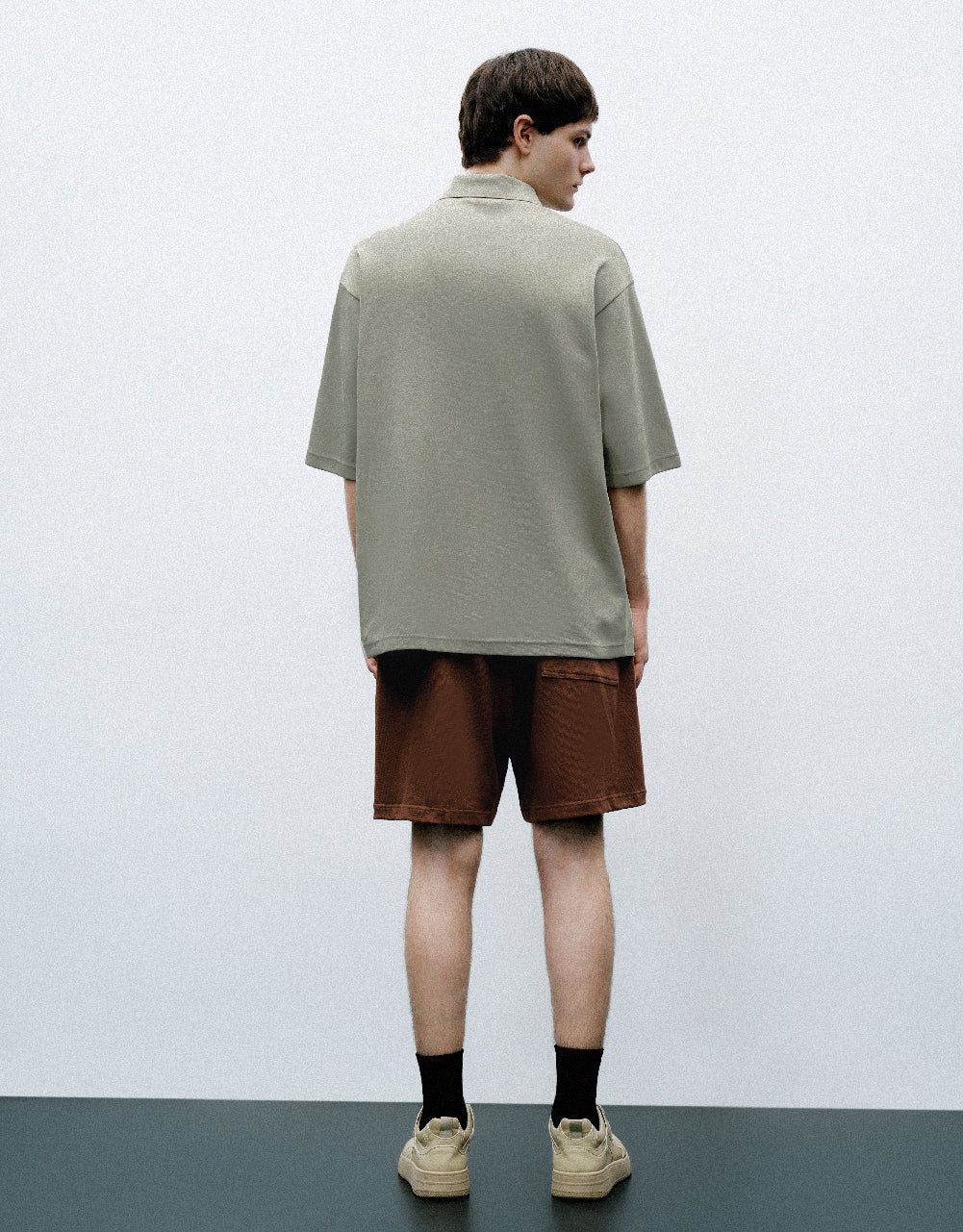 Embossed Polo Shirt sold by Urban Revivo product image thumbnail 4