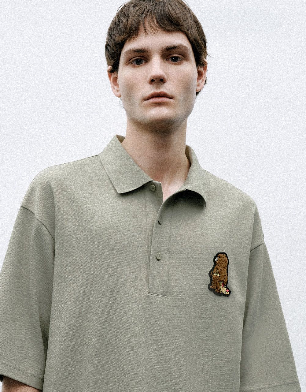 Embossed Polo Shirt sold by Urban Revivo product image thumbnail 5