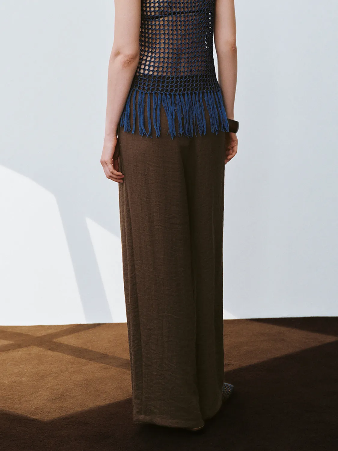 Wide-Leg Pants sold by Urban Revivo product image thumbnail 3