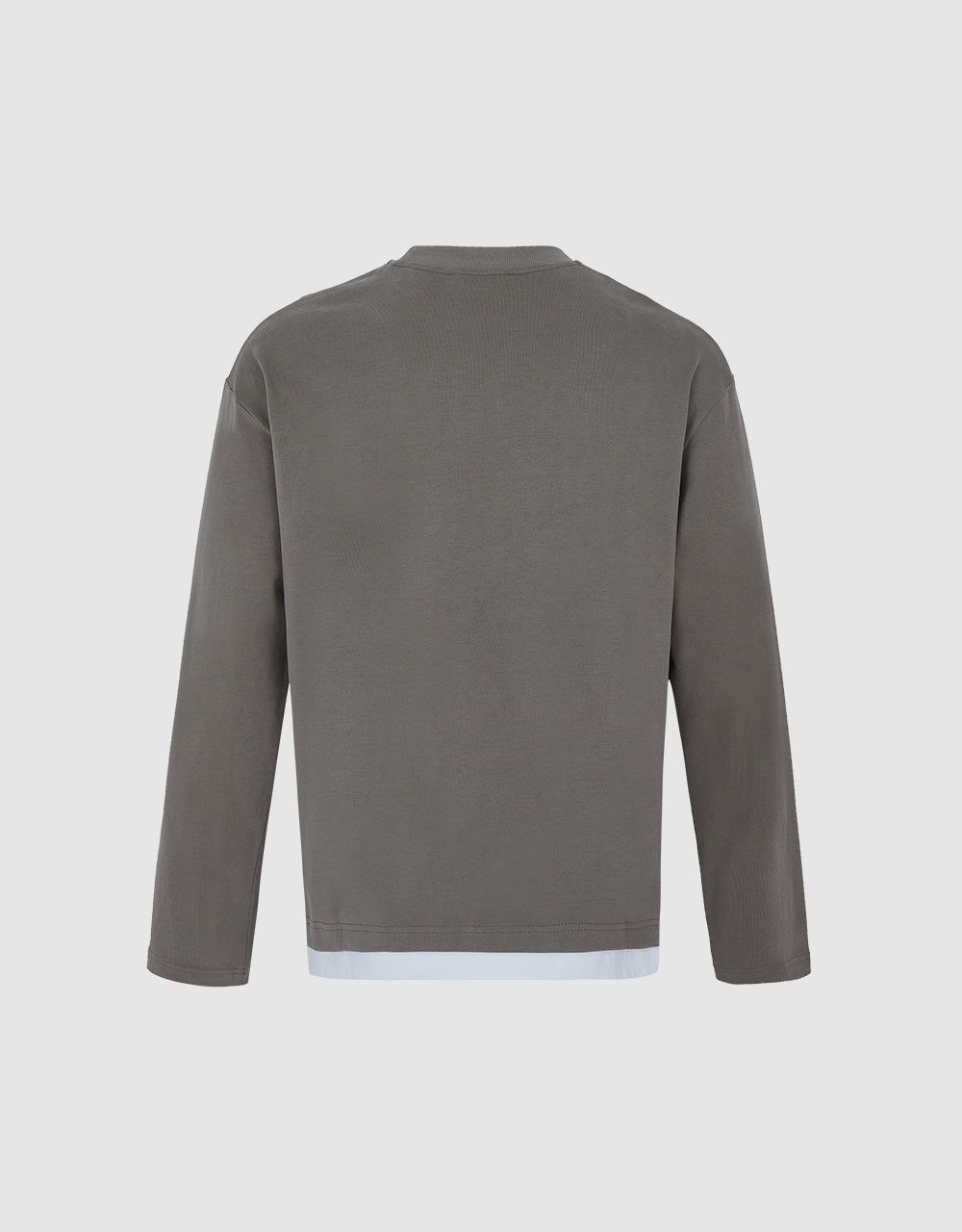 Combination Embroidered Sweatshirt sold by Urban Revivo product image thumbnail 2