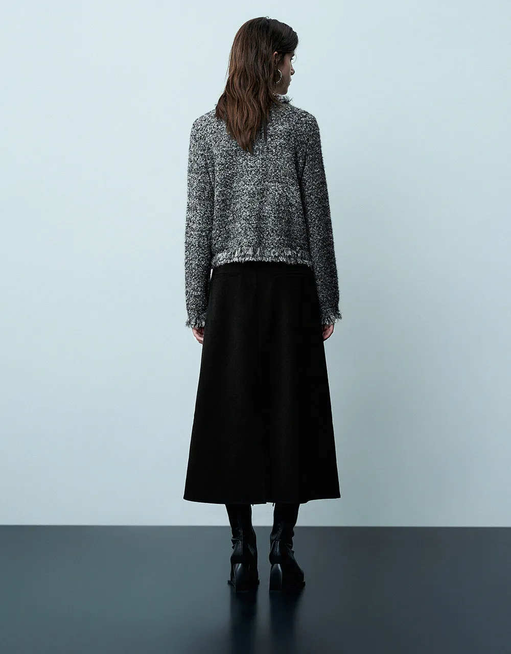 Midi A-Line Skirt sold by Urban Revivo product image thumbnail 5