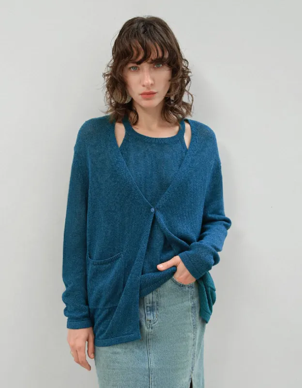 2 In 1 Knitted T-Shirt sold by Urban Revivo