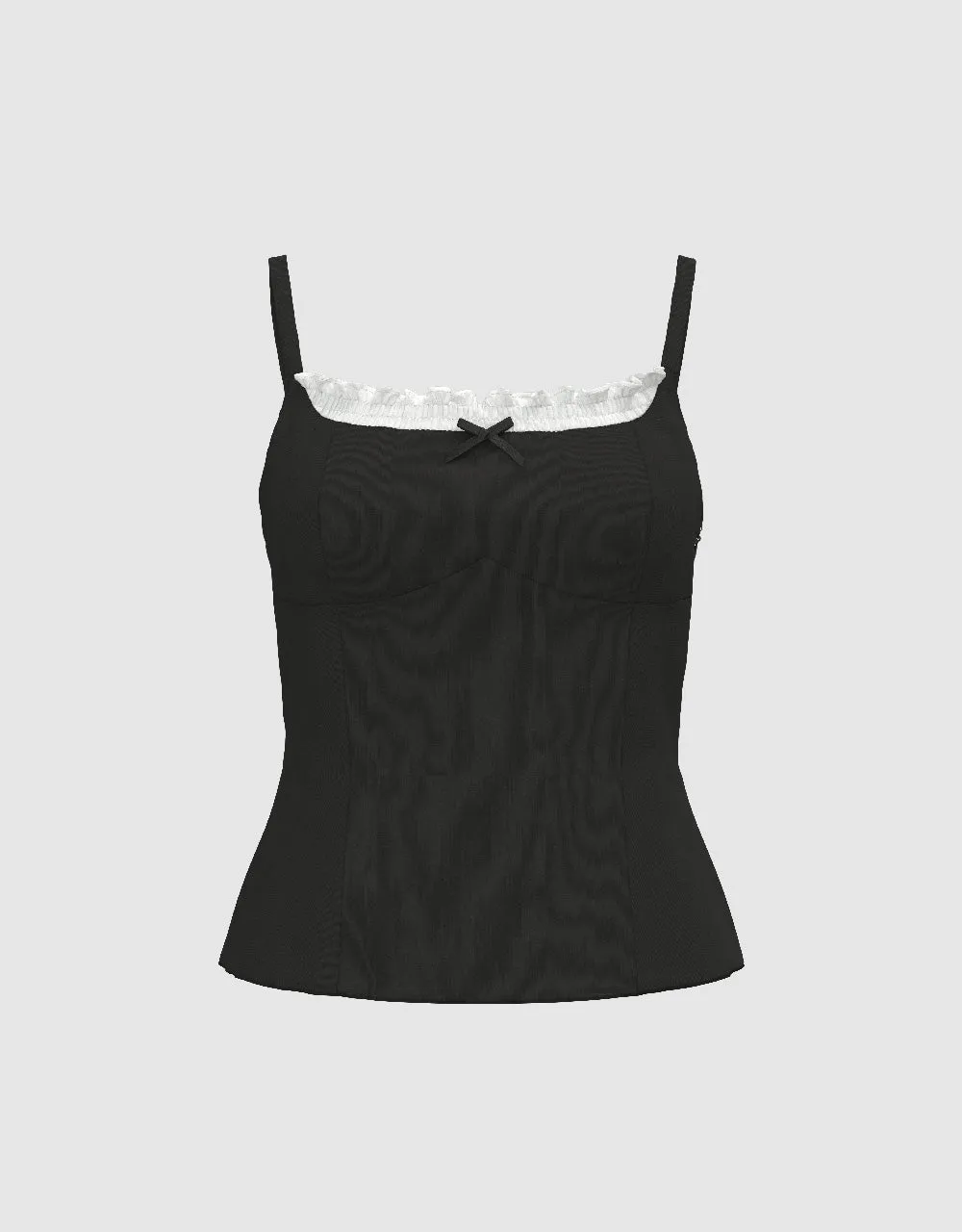 U Neck Cami Top sold by Urban Revivo product image thumbnail 2