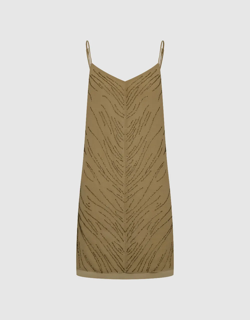 V-Neck Skinny Cami Dress sold by Urban Revivo product image thumbnail 2