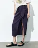 Wrapped Midi Straight Skirt sold by Urban Revivo