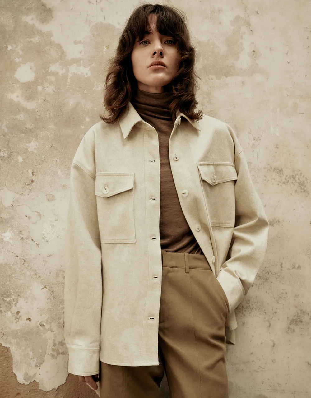 Button Up Denim Shirt sold by Urban Revivo