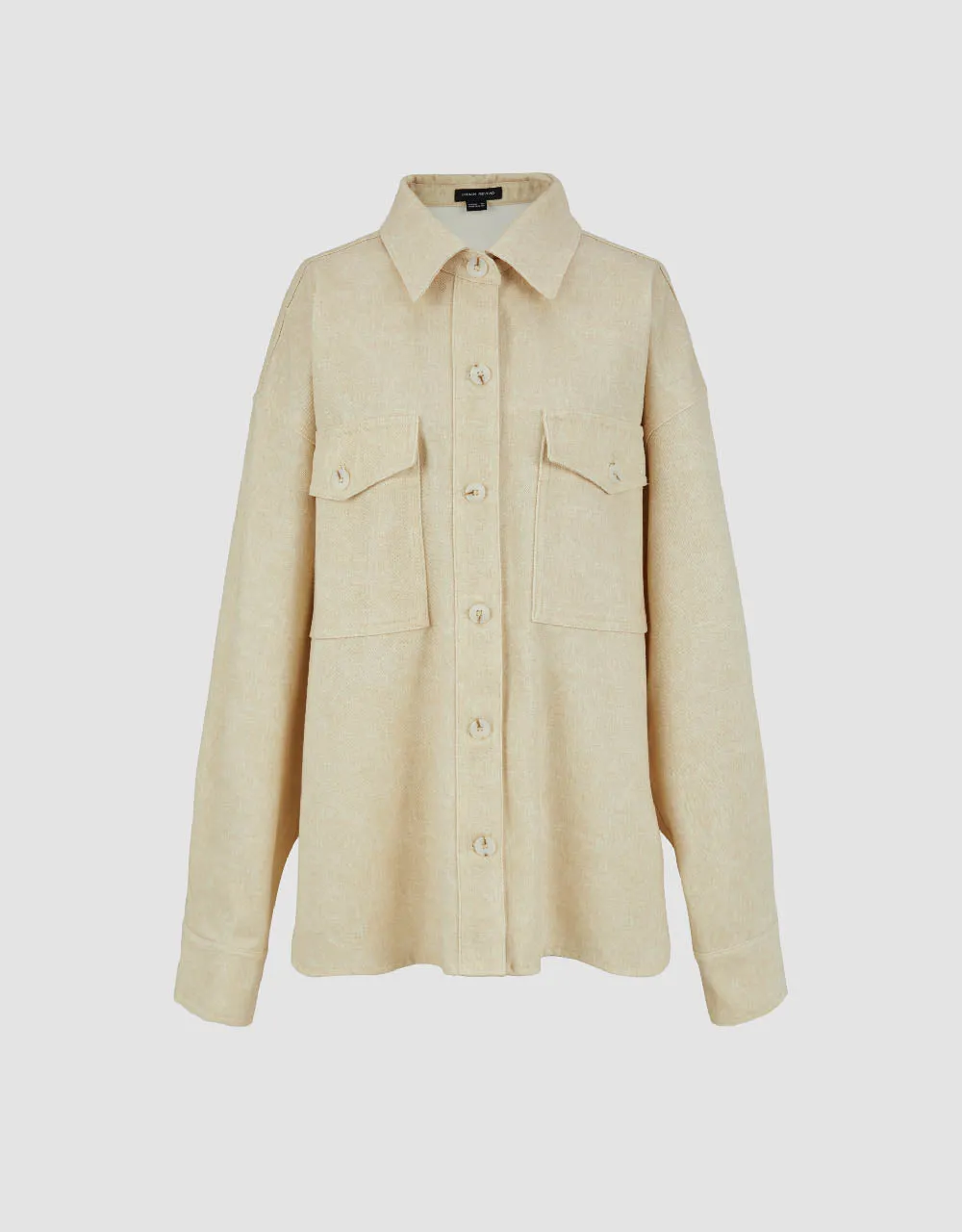 Button Up Denim Shirt sold by Urban Revivo product image thumbnail 2