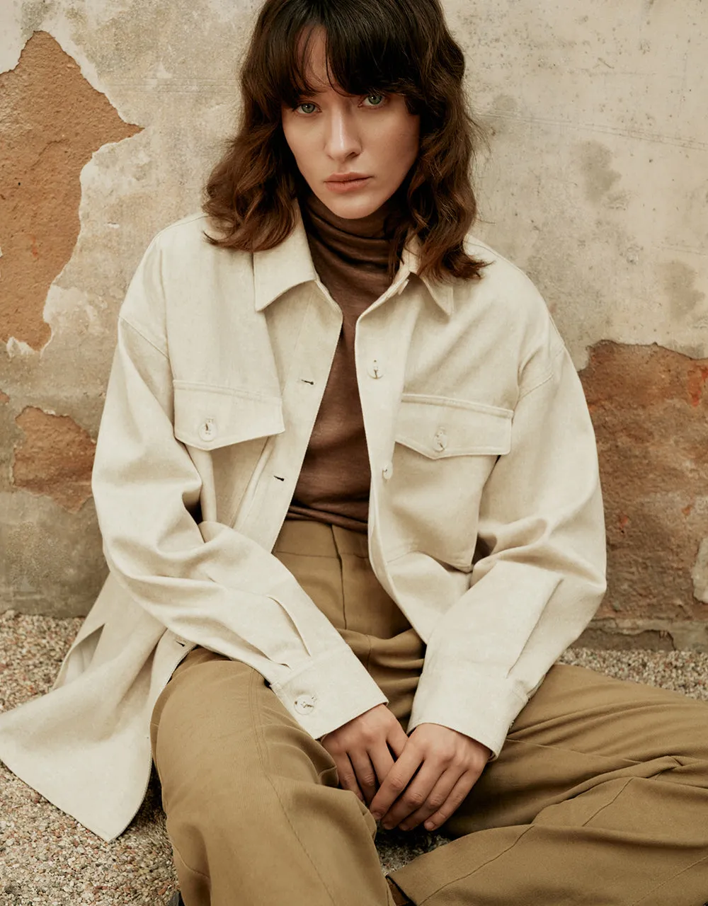 Button Up Denim Shirt sold by Urban Revivo product image thumbnail 3