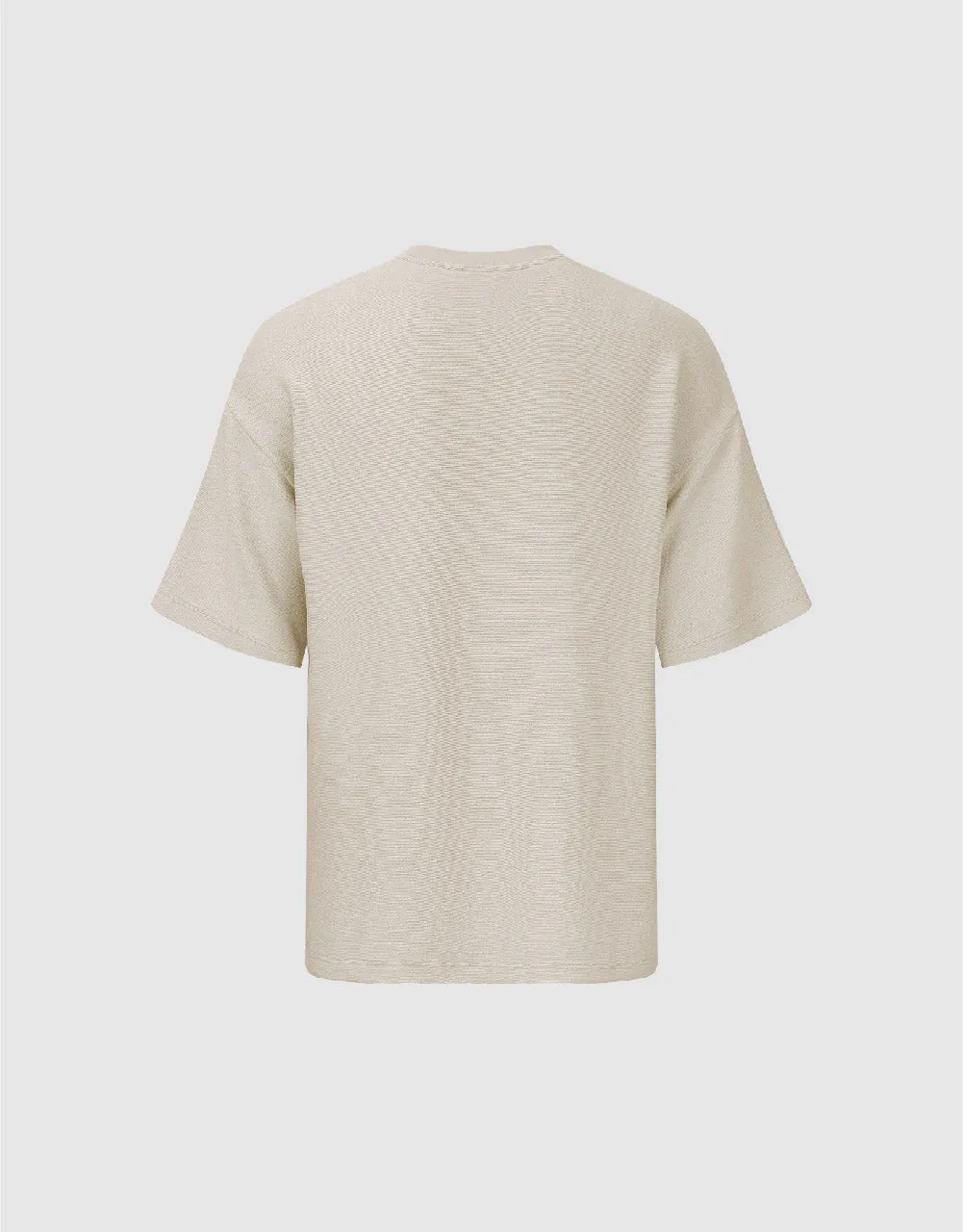 Crew Neck Loose T-Shirt sold by Urban Revivo product image thumbnail 5