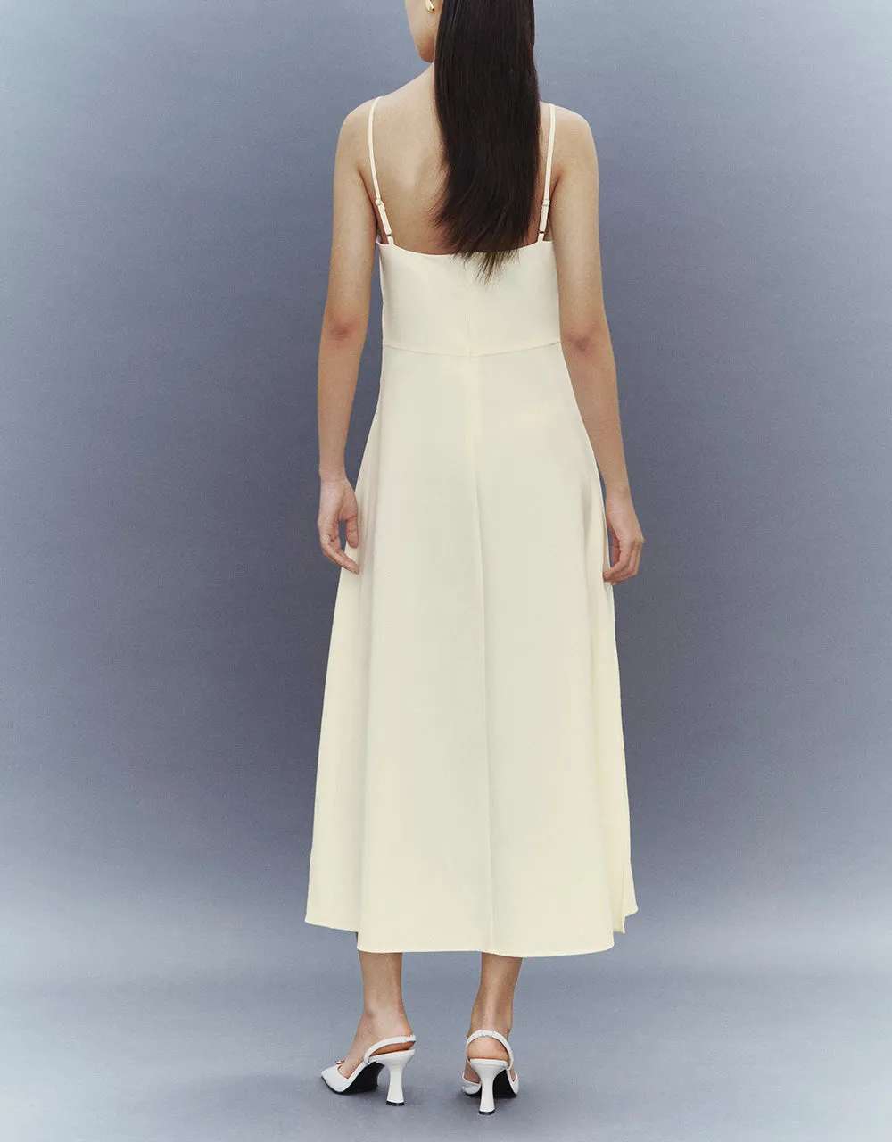 Midi A-Line Cami Dress sold by Urban Revivo product image thumbnail 5